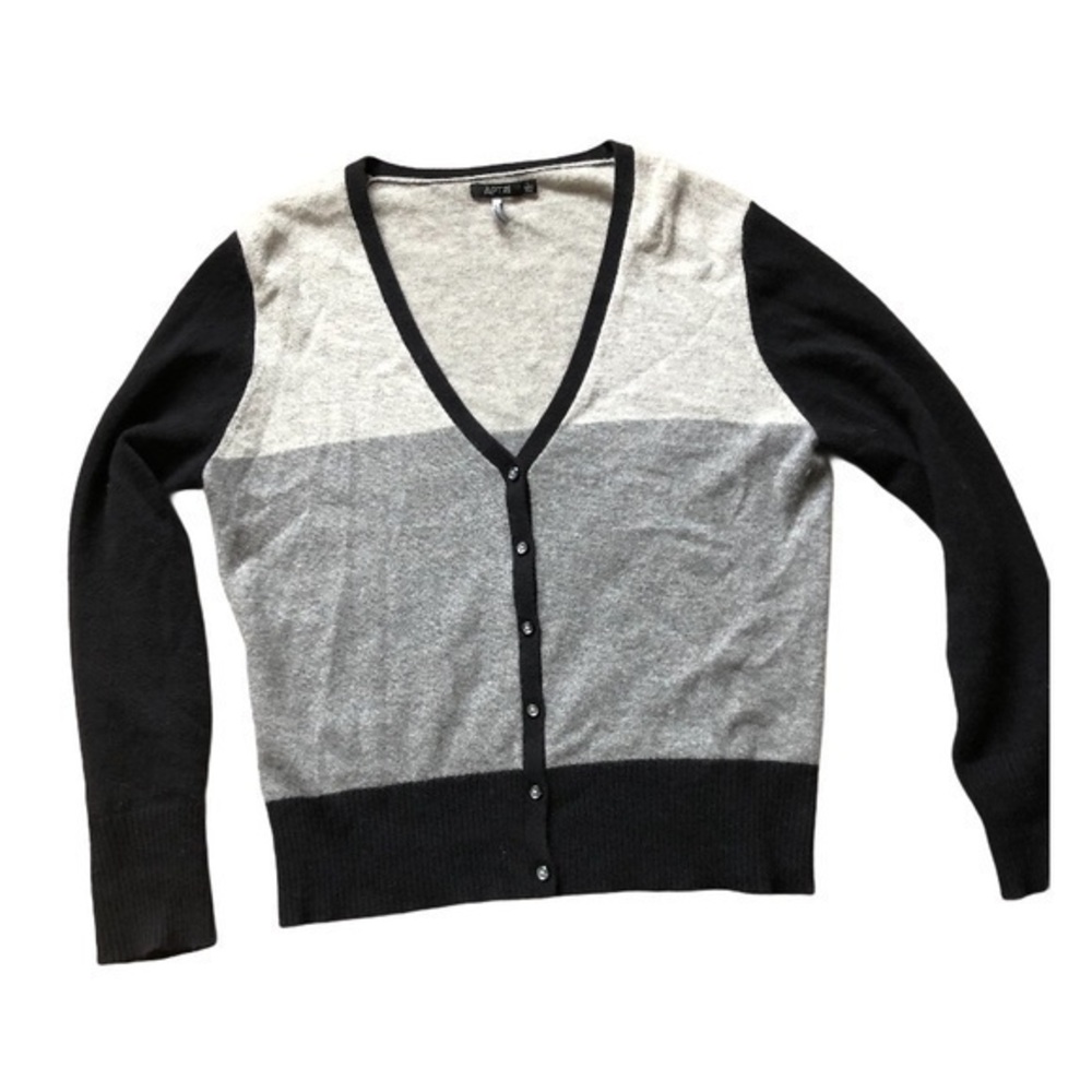 Apt 9 100% pure cashmere size large cardigan